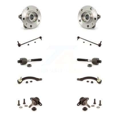 Bearing Lower Ball Joint Outer Inner Tie Rod Link Front Kit (10Pc) For Volvo S60