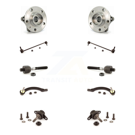 Bearing Lower Ball Joint Outer Inner Tie Rod Link Front Kit (10Pc) For Volvo S60