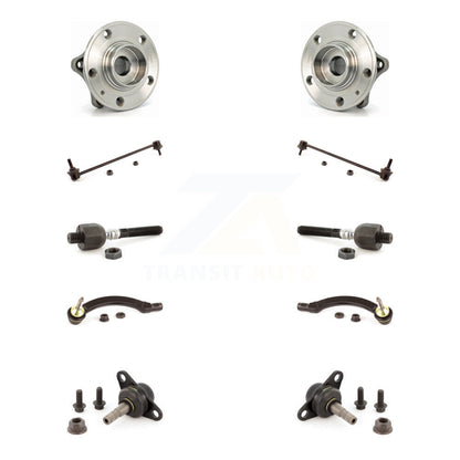 Bearing Lower Ball Joint Outer Inner Tie Rod Link Front Kit (10Pc) For Volvo S60