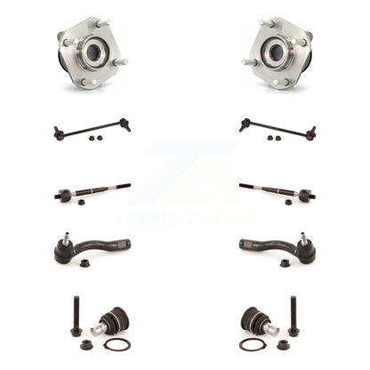 Bearing Lower Ball Joint Outer Inner Tie Rod & Link Front Kit For Nissan Sentra