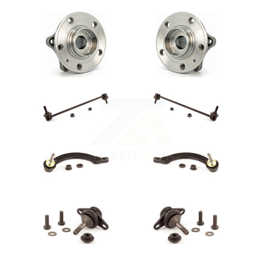 Bearing Lower Ball Joint Outer Tie Rod & Link Front Kit (8Pc) For Volvo S60 V70