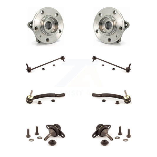 Bearing Lower Ball Joint Outer Tie Rod & Link Front Kit (8Pc) For Volvo XC70 V70