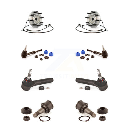 Bearing Lower Ball Joint Outer Tie Rod & Link Front Kit (8Pc) For Dodge Ram 3500