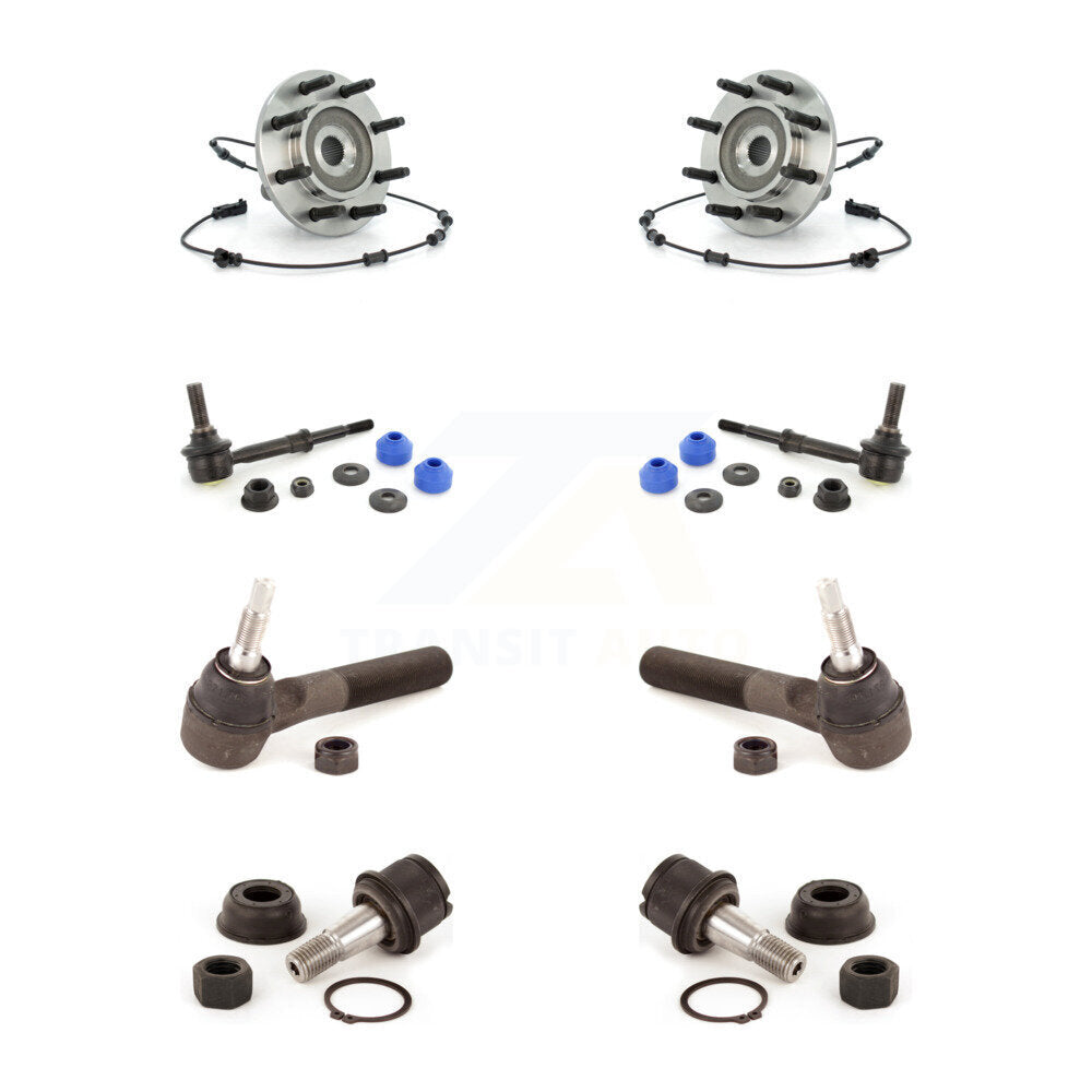 Bearing Lower Ball Joint Outer Tie Rod & Link Front Kit (8Pc) For Dodge Ram 1500