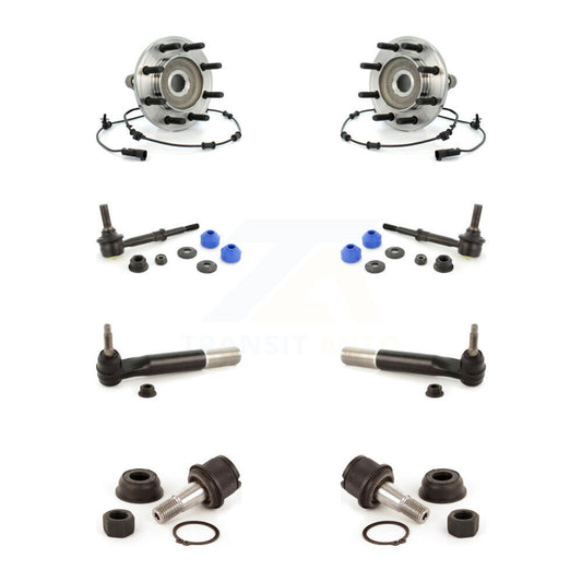 Bearing Lower Ball Joint Outer Tie Rod & Link Front Kit (8Pc) For Dodge Ram 3500