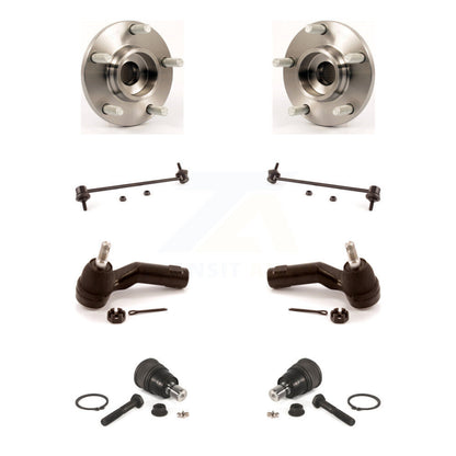 Bearing Lower Ball Joint Outer Tie Rod Sway Bar Link Front Kit (8Pc) For Mazda 3