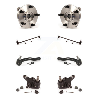 Bearing Lower Ball Joint Outer Tie Rod & Link Front Kit (8Pc) For Toyota Prius V