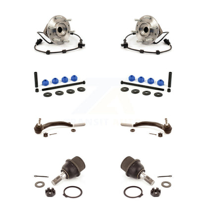 Bearing Lower Ball Joint Outer Tie Rod & Link Front Kit (8Pc) For Chevrolet GMC