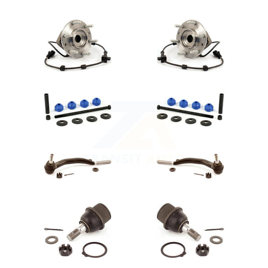 Bearing Lower Ball Joint Outer Tie Rod & Link Front Kit (8Pc) For Chevrolet GMC