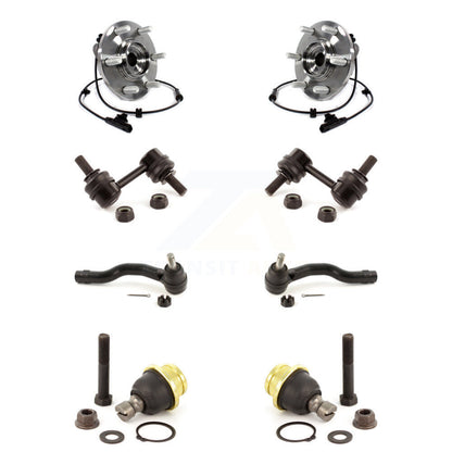 Bearing Lower Ball Joint Outer Tie Rod & Link Front Kit (8Pc) For INFINITI QX80