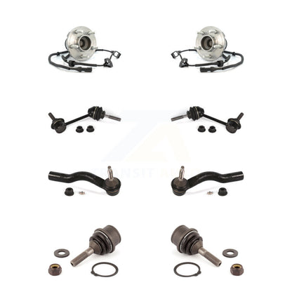 Bearing Lower Ball Joint Outer Tie Rod Link Front Kit (8Pc) For Ford Crown Town