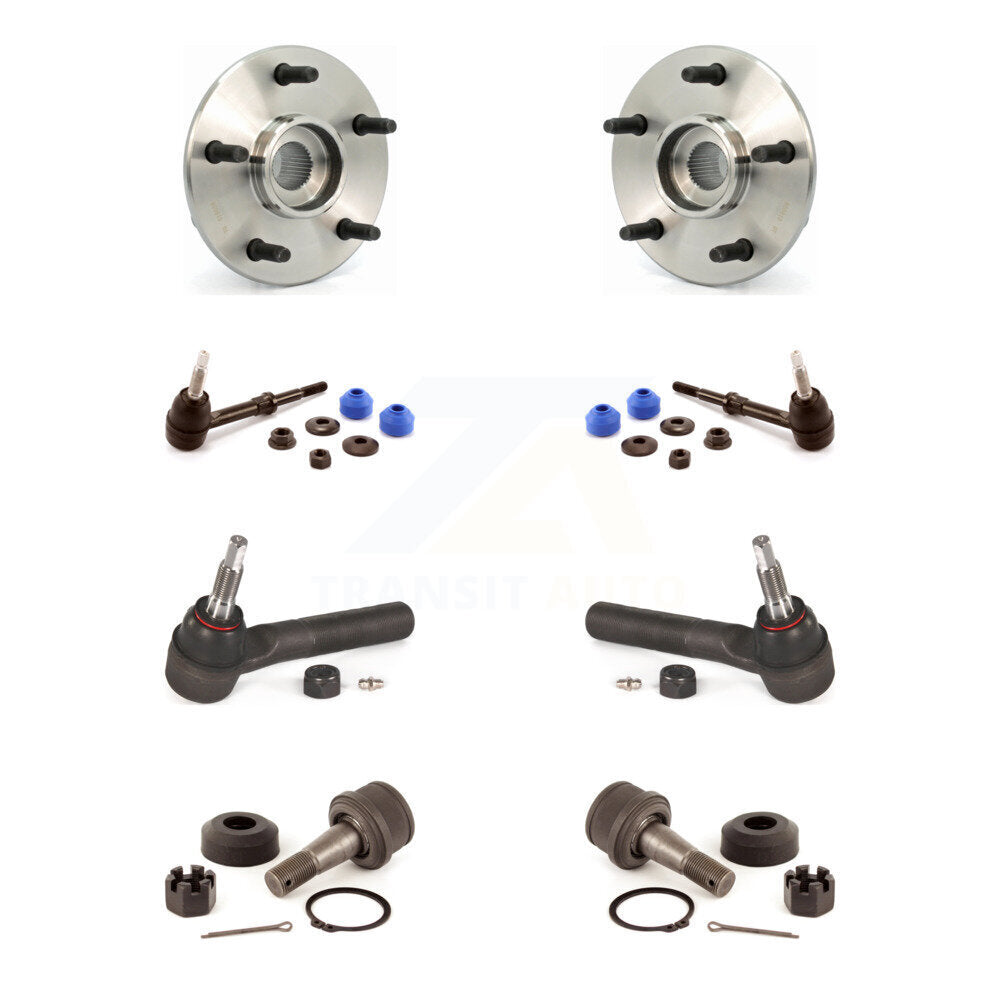 Bearing Lower Ball Joint Outer Tie Rod & Link Front Kit (8Pc) For Dodge Ram 1500