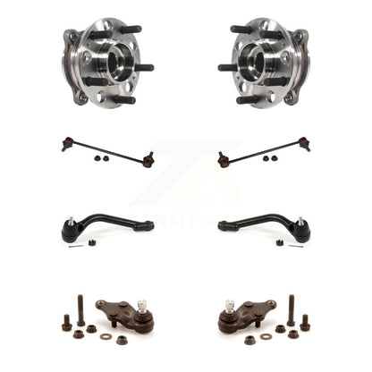 Bearing Lower Ball Joint Outer Tie Rod Link Front Kit For Hyundai Santa Fe Sport
