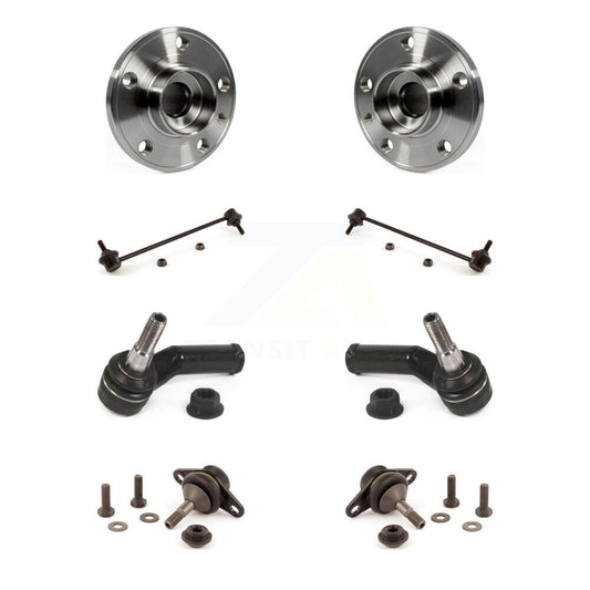 Bearing Lower Ball Joint Outer Tie Rod Link Front Kit (8Pc) For 08-09 Volvo V70