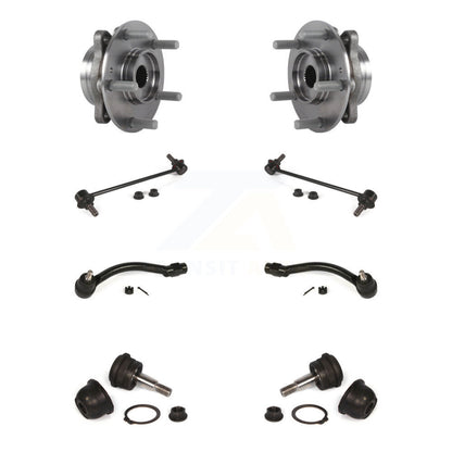 Bearing Lower Ball Joint Outer Tie Rod Link Front Kit For 17 Hyundai Elantra GT