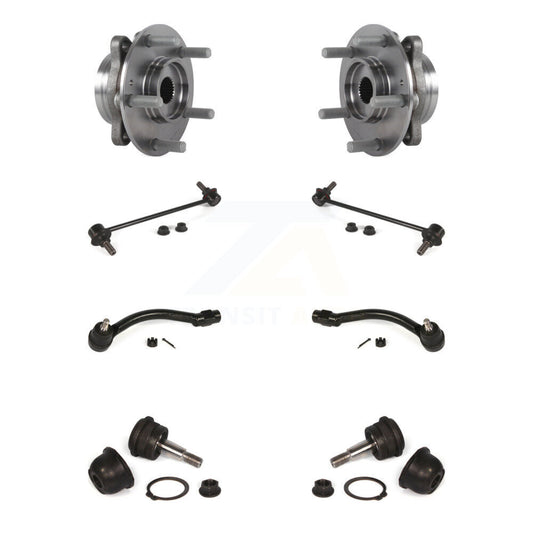 Bearing Lower Ball Joint Outer Tie Rod Link Front Kit For 17 Hyundai Elantra GT