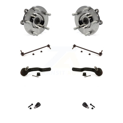 Bearing Lower Ball Joint Outer Tie Rod & Link Front Kit (8Pc) For 14-17 Mazda 6