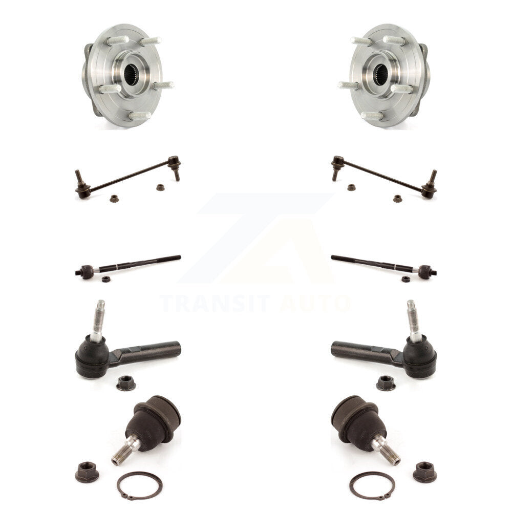 Bearing Lower Ball Joint Outer Inner Tie Rod & Link Front Kit For Dodge Journey