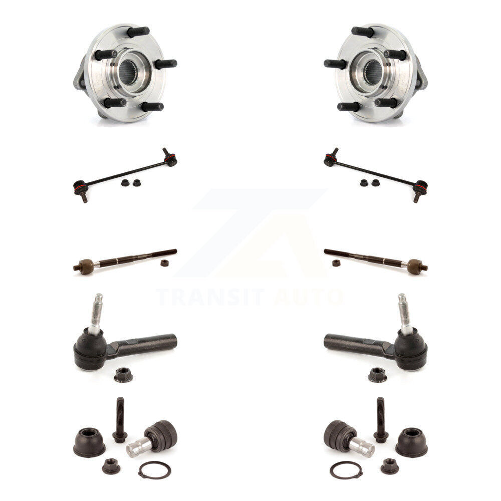 Bearing Lower Ball Joint Outer Inner Tie Rod Link Front Kit For 09 Dodge Caliber