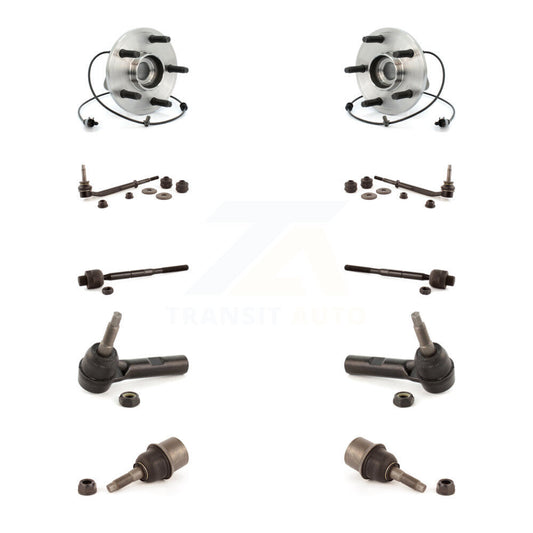 Bearing Lower Ball Joint Outer Inner Tie Rod Link Front Kit (10Pc) For Chrysler