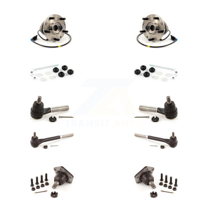 Bearing Lower Ball Joint Outer Inner Tie Rod Link Front Kit (10Pc) For Chevrolet