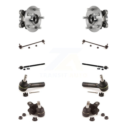 Bearing Lower Ball Joint Outer Inner Tie Rod & Link Front Kit For Toyota Corolla