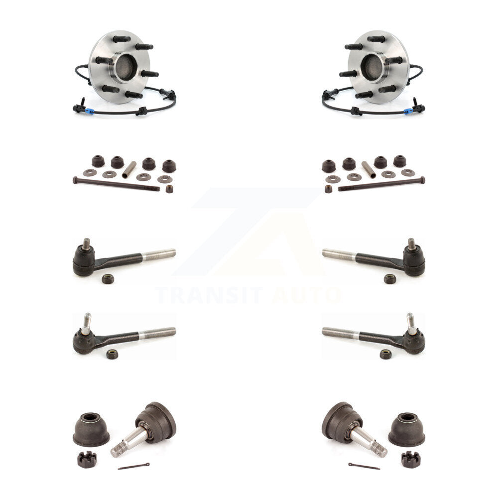 Bearing Lower Ball Joint Outer Inner Tie Rod Link Front Kit For Chevrolet Tahoe