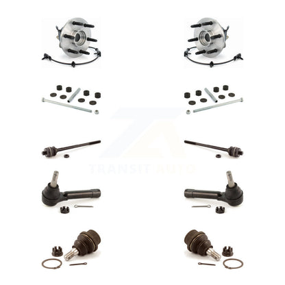 Bearing Lower Ball Joint Outer Inner Tie Rod Link Front Kit (10Pc) For Chevrolet
