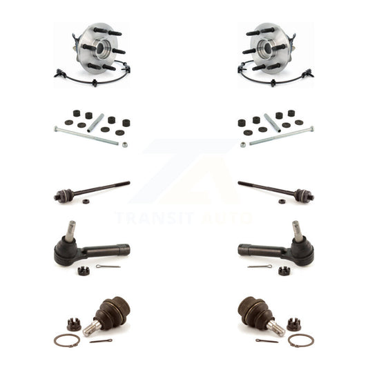Bearing Lower Ball Joint Outer Inner Tie Rod Link Front Kit (10Pc) For Chevrolet