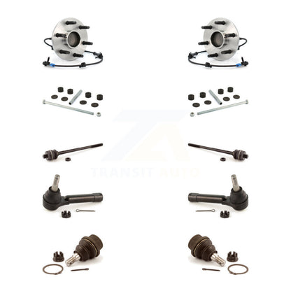 Bearing Lower Ball Joint Outer Inner Tie Rod Link Front Kit (10Pc) For Chevrolet