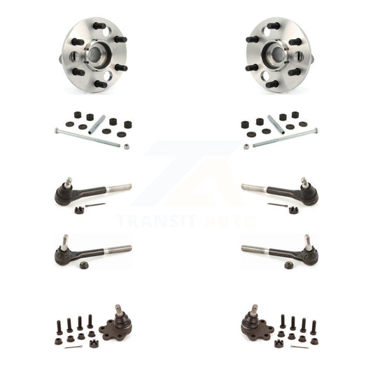 Bearing Lower Ball Joint Outer Inner Tie Rod Link Front Kit (10Pc) For K1500 GMC