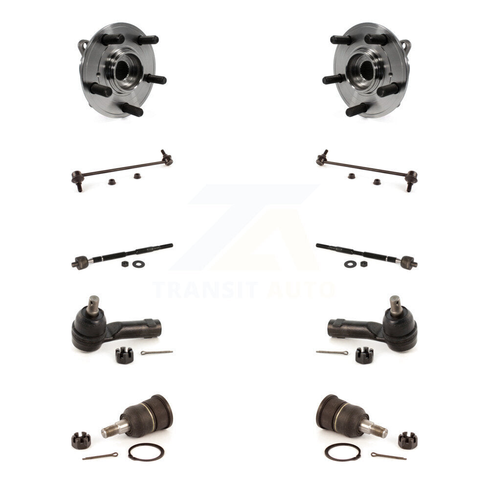Bearing Lower Ball Joint Outer Inner Tie Rod & Link Front Kit For Honda Odyssey