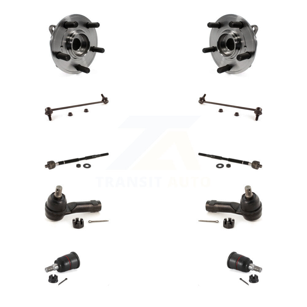 Bearing Lower Ball Joint Outer Inner Tie Rod & Link Front Kit For Honda Odyssey