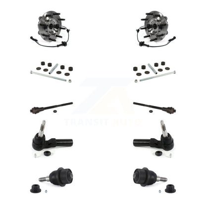 Bearing Lower Ball Joint Outer Inner Tie Rod Link Front Kit (10Pc) For GMC 2500