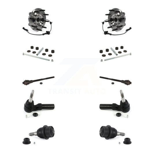 Bearing Lower Ball Joint Outer Inner Tie Rod Link Front Kit (10Pc) For GMC 2500