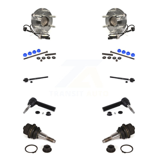 Bearing Lower Ball Joint Outer Inner Tie Rod Link Front Kit (10Pc) For GMC 1500