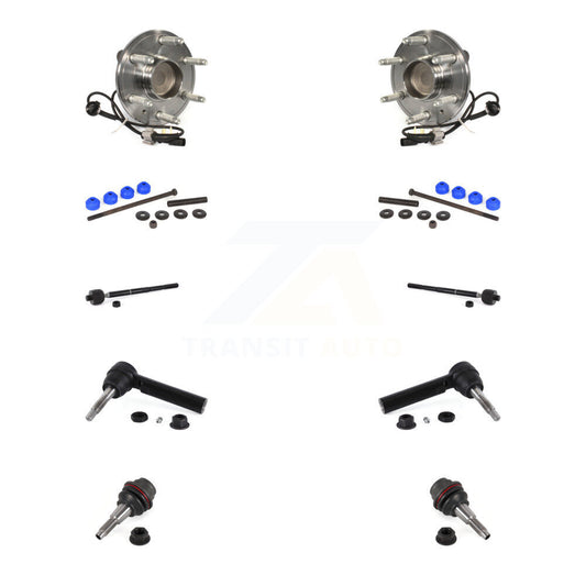 Bearing Lower Ball Joint Outer Inner Tie Rod Link Front Kit (10Pc) For Chevrolet