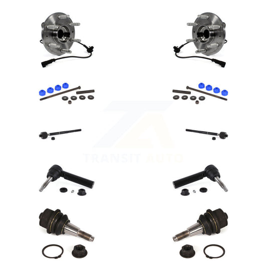 Bearing Lower Ball Joint Outer Inner Tie Rod Link Front Kit (10Pc) For GMC 1500