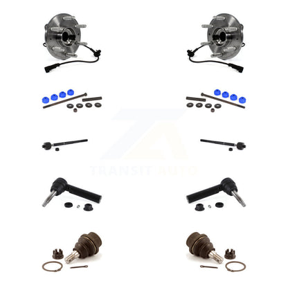 Bearing Lower Ball Joint Outer Inner Tie Rod Link Front Kit (10Pc) For GMC 1500