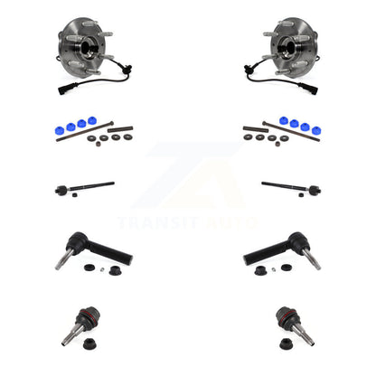 Bearing Lower Ball Joint Outer Inner Tie Rod Link Front Kit (10Pc) For GMC 1500