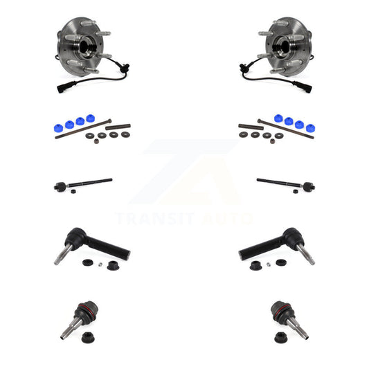 Bearing Lower Ball Joint Outer Inner Tie Rod Link Front Kit (10Pc) For GMC 1500