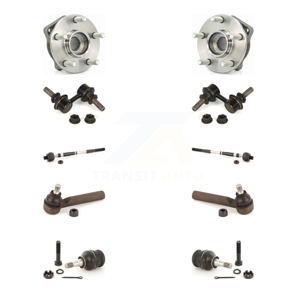 Bearing Lower Ball Joint Outer Inner Tie Rod & Link Front Kit For Subaru Legacy