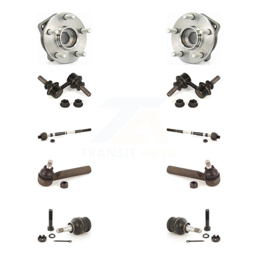 Bearing Lower Ball Joint Outer Inner Tie Rod & Link Front Kit For Subaru Legacy