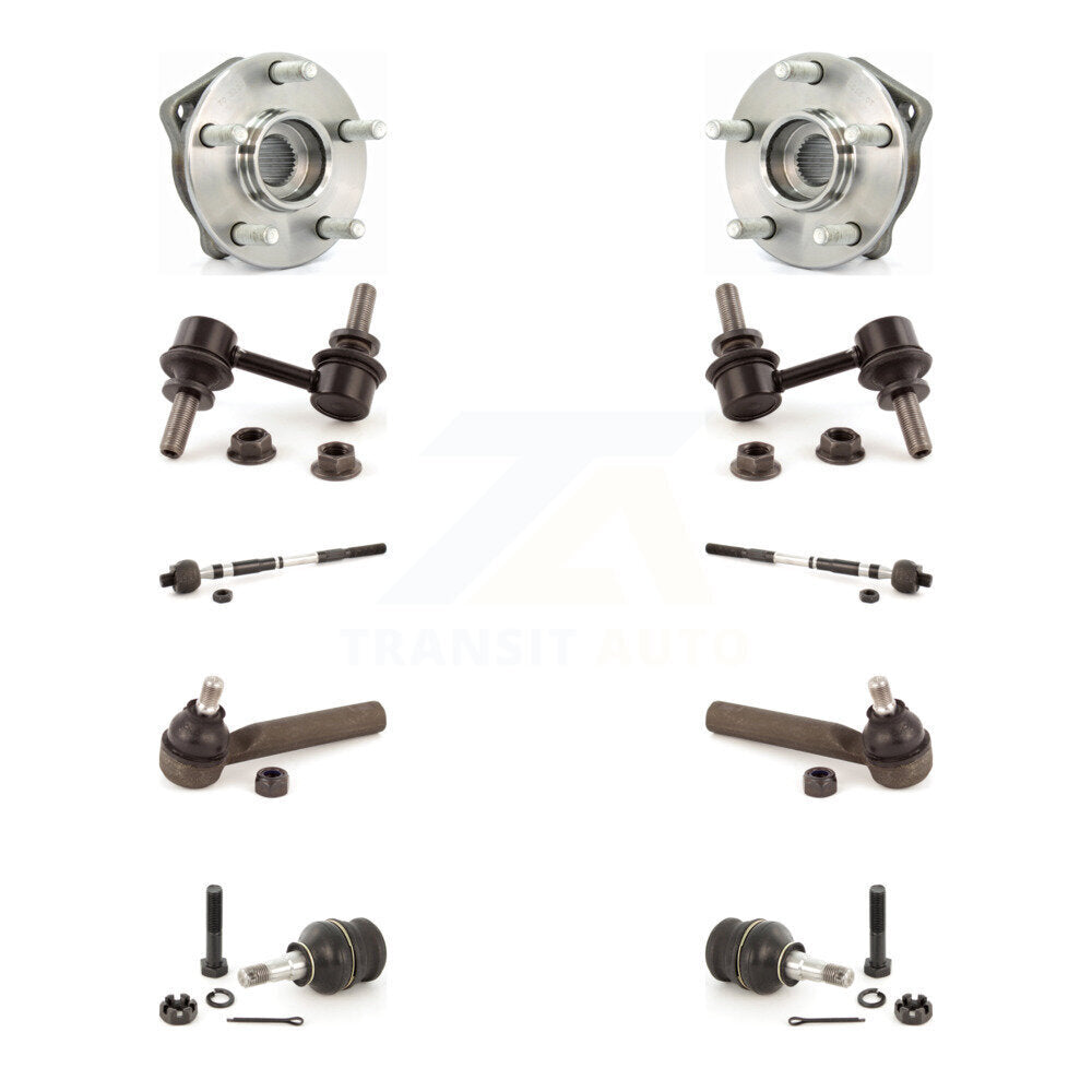 Bearing Lower Ball Joint Outer Inner Tie Rod & Link Front Kit For Subaru Outback