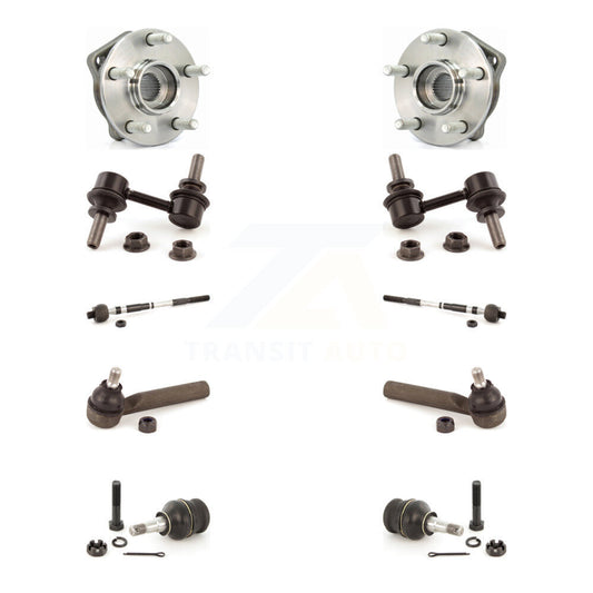 Bearing Lower Ball Joint Outer Inner Tie Rod & Link Front Kit For Subaru Outback
