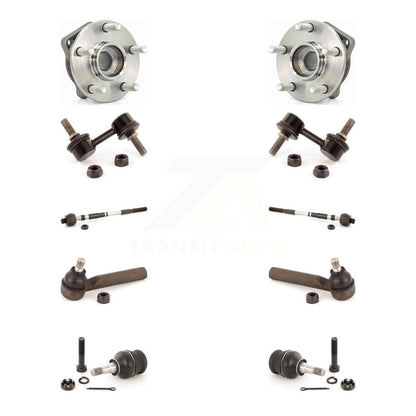 Bearing Lower Ball Joint Outer Inner Tie Rod & Link Front Kit For Subaru Impreza