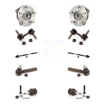 Bearing Lower Ball Joint Outer Inner Tie Rod & Link Front Kit (10Pc) For Subaru