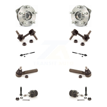 Bearing Lower Ball Joint Outer Inner Tie Rod & Link Front Kit For Subaru Impreza