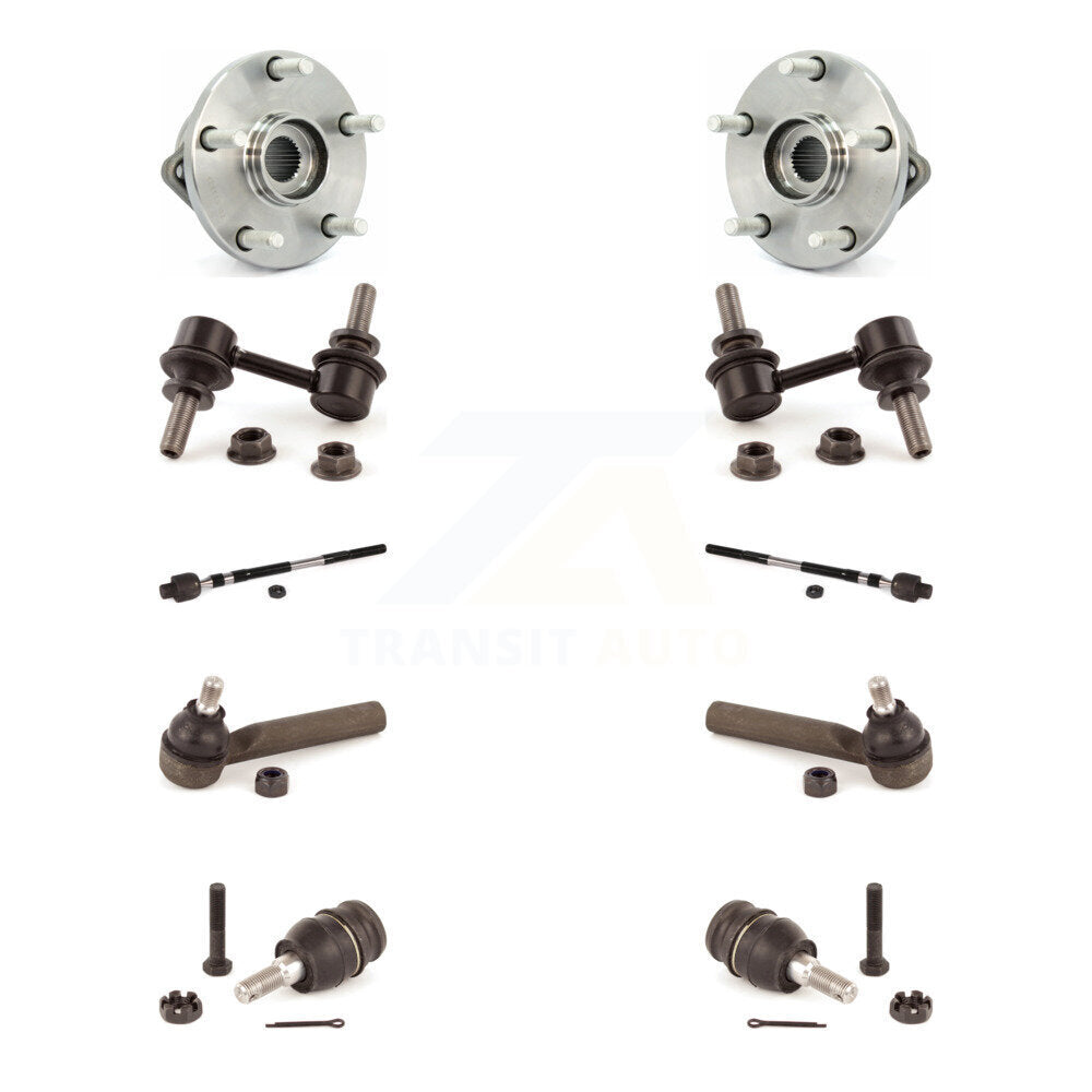 Bearing Lower Ball Joint Outer Inner Tie Rod & Link Front Kit For Subaru Tribeca
