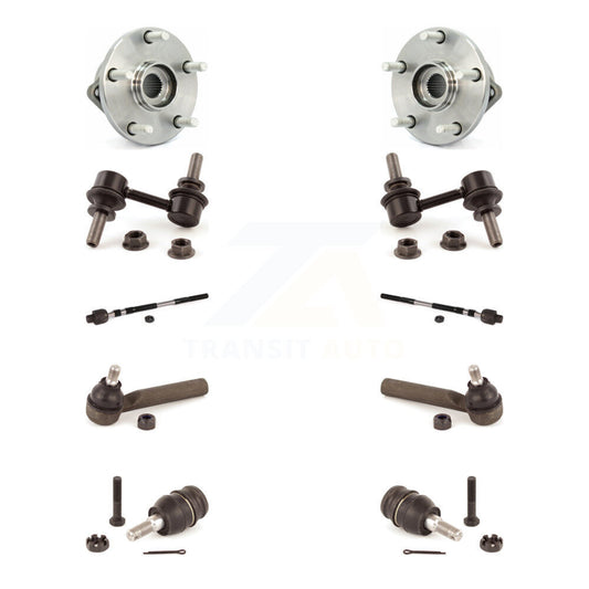 Bearing Lower Ball Joint Outer Inner Tie Rod & Link Front Kit For Subaru Tribeca